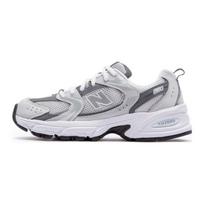 „New Balance 530 Big Kid Grey Matter“ vaikiški sportbačiai, sidabro-metalinės spalvos GR530CB 37 gray