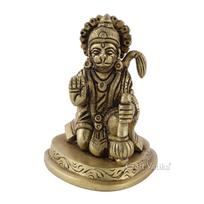 Lordas Hanumanas Statula, Religinė Jėgos Dievo Skulptūra - Bajrang Bali Murti black