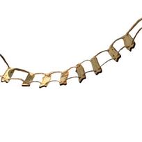 Photography Prop Fairy Bridge Rope Ladder Wooden Micro Landscape Decoration 8 Ladders beige