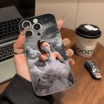 A-Ariana G-Grande Transparent Phone Case For iPhone 16 15 14 13 12 11 Pro Max Plus Soft Cover iPhone 17pro max