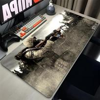 Gamer Desk Mat Sstalker  Mousepads HD Pc Mouse Pad Office Desk Pads Large Mousepad Nonslip Mouse Mats For Computer Gift XXL 40x90x0.2cm gray