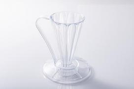 Cafec Tritan Dripper Deep27 Clear drip coffee maker