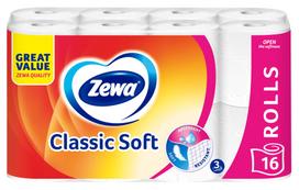 Tualetinis popierius Zewa Classic Soft, 3 sl, 16 vnt.