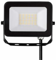 Prožektorius be judesio daviklio, tvirtinamas prie sienos GTV Vilmar GT-VILM20W-40, 20 W, 1800 lm, 4000 °K, IP65, juoda sp.