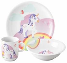 Pietų servizas Seltmann Weiden My Little Unicorn, 0.25 l, porcelianas, įvairių spalvų, 3 vnt.