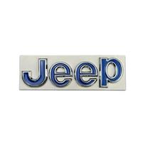 Metalinė lipdukas JEEP Wrangler Tj Jk Jl Grand Cherokee Commander Renegade Liberty Compass Patriot Automobilio Priekinės Bagažinės Šoninis Emblema