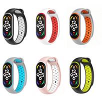 Strap for Mi Band 10 9 8 7 6 5 4 3 Sport Bracelet watch Silicone wrist strap Smartwatch Wristband Replacements For xiaomi band bracelet Miband Strap MiBand 3/4 black
