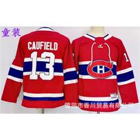Kids NHL Hockey Jersey Youth Team Sports Fan Apparel Cotton Performance Shirt Ice Fans Kids S-M