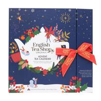 English Tea Shop Organic Christmas Calendar Journal, blue, 25 pcs (6x50g) (5837)
