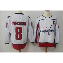 Washington Capitals NHL Hockey Jersey Authentic Style Fan Apparel Men Ice Game Wear XXXL