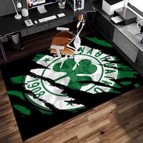 1pc Panathinaikos FC Print Area Rug - Soft,Washable Non-Slip Indoor Mat for Office Chairs,Living Room,Home Office Decorative Rug 60cmx90cm