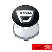 4 vnt. Automobilio aliuminio lydinio ratlankio centrinis dangtelis Padangos ratlankio apdaila Dacia Duster Logan Sandero Mcv MK Cilo Stepway Dokker