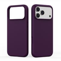 DUX DUCIS PIEL LIQUID SILICONE case, MagSafe compatible for iPhone 18 Pro Max/17 Pro Max, burgundy