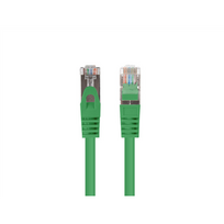 LANBERG Patchcord CAT.6 FTP 0.5M fluke passed 10-pack, Green | PCF6-20CC-0050-G