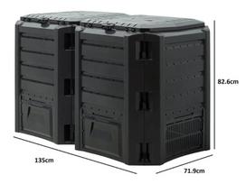 Komposto dėžė Compogreen 800 l