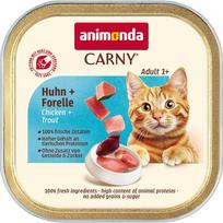 animonda CARNY karma for the cat Kurczak, trout 85g