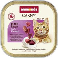 animonda CARNY cat food beef, pheasant 85g