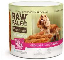 VetExpert Raw Paleo Cabanossi pork medium large 100g