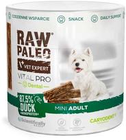 VetExpert Raw Paleo Vital Pro dental duck mini 100g