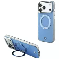 Mercedes Iconic Logo phone case with stand and MagSafe support for iPhone 18 Pro | iPhone 17 Pro blue