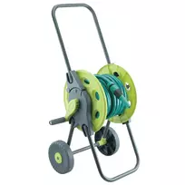 BESK Hose reel cart with hose and accessories 20m