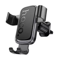 Hoco H80 gravity car phone holder for air vent black and gray