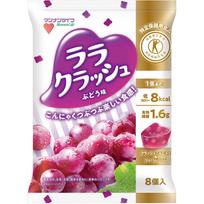 Mannan Life Konnyaku Field Lala Crush Grape Flavor 24g X 8 Jelly Foods for Specified Health Uses Jelly 1