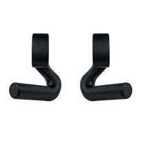 Fitness Hook Handle Grip Pulls Up Resistance Band Handle for Strength Training 1 black