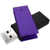 Emtec C350 Brick 2.0 USB flash drive 8GB USB Type-A Black, Purple