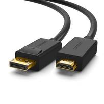 UGREEN 10203 video cable adapter 3 m DisplayPort HDMI Black