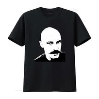 Tom Hardy Bronson Movie Gangster Inspired Fan T Shirt High Quality Print Comfortable Fabric Perfect for Lovers vintage Washed 4XL black