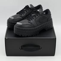 HF3184-001 Nike Air Jordan 1 Brooklyn Low Triple Black (Women's) 7.5W black