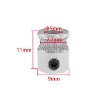 Chuangxiang 3D Printer Extruder Gear Wheel for MK7/MK8/UM2/Ender3/CR10/BMG Standard Model