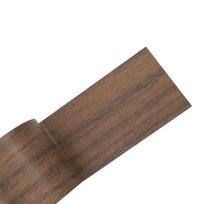 1Roll Realistic Wood Grain Repair Adhensive Duct Tape Furniture Renovation Skirting Line Floor Sticker Home Decor Accessories (as the picture,other) brown