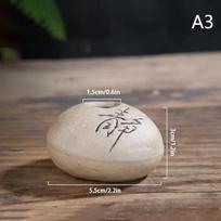Mini keraminė vaza, imituota akmens gėlių kompozicijos dekoro hidroponinė gėlių augalų vaza Kinų stiliaus Zen namų biuro apdaila A3