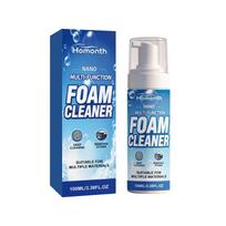 Multifunctional Foam Cleaner for Car Interior, Upholstery Seat Steering Wheel Stain Remover 1 pc blue