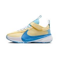 Nike Freak 5 Low top Children's Basketball Shoes Blue Yellow Children Aged 3 7 Years Old DZ4485-400 32 geltona