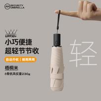 Japanese and Korean ultra-light manual portable folding sun umbrella pencil umbrella sunshade sunscreen UV protection umbrella 19inch