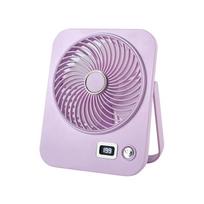 Xiaomi Small Desk Fan Personal Fans Long Time Battery Office Quiet Mini Desktop Fan Portable Rechargeable Travel Essentials