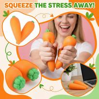 Dumpling Squishy Games Sausage Carrot Vegetable Giant Stress Toy Sensory Fun For Kids Teens & Adults Skateboard Squish Dumplings One Size beige