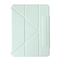 Case For iPad A16 11th 10th 10.9 Air 4 5 Pro 11 - Y-Fold Stand Cover iPad 9.7 10.2 8th 9th Air 1 2 3 10.5 Mini 6 7 funda Ipad Pro11 2024 2025 šviesiai žalios spalvos