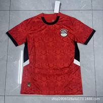 2024-2025 Egypt National Team Home Away AFCON Fan Jersey Short Sleeve Soccer Shirt Men Medium