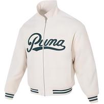Puma Color Block Running Training Jacket Men jackets Beige 630949-80 M gray