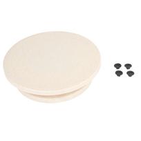 Cake Turntable Round Nonslip Rotating Cake Stand Revolving Cake Decorating Tool for Baking Cooking white