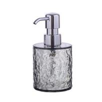 300/400ML Bangų skysto muilo dozatorius Šampūno, kūno prausimosi, rankų prausimosi, dušo želės, veido prausiklio talpykla Vonios kambario daugkartinio naudojimo tuščias spaudžiamas pumpuojamas buteliukas S Round gray