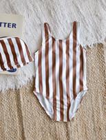 Baby one-piece swimsuit new style girl vest sunscreen professional swimsuit children's vacation swimsuit 110