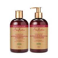 Manuka Honey & Mapura Oil Shampoo 384ml + Conditioner 384ml brown