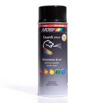 Acrylic spray paint palette ral 9005 glossy black 400ml crafts