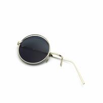 Retro Monoklis Akinių Anime Akinių Mada Vienpusiai Akiniai Unisex black-Glasses black