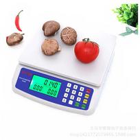 High-precision Electronic Kitchen Scale DT580 Counting Scale Baked Food Scale 30kg Fruit and Vegetable Scale blue